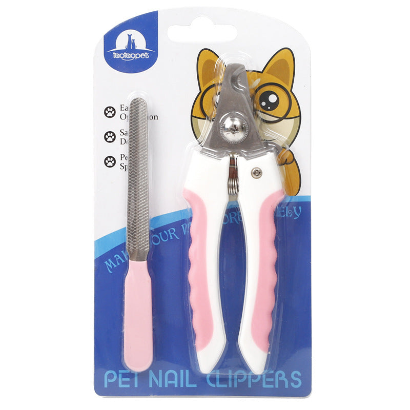 Large Nail Clipper & File Set