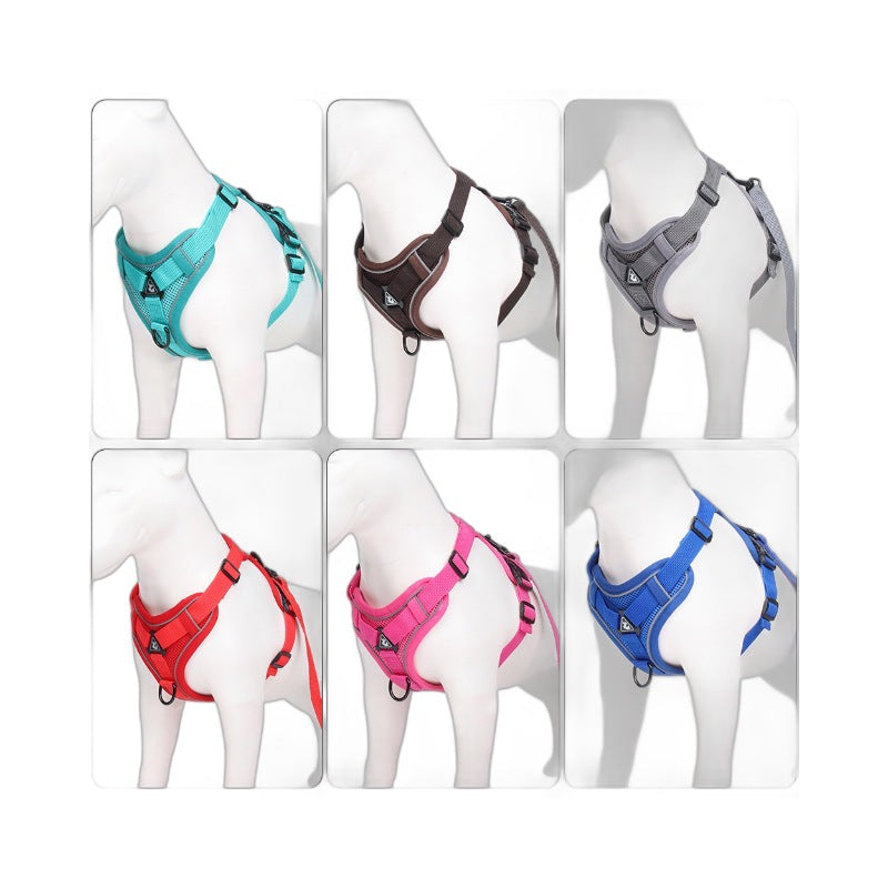 Reflective Vest Harness & Leash