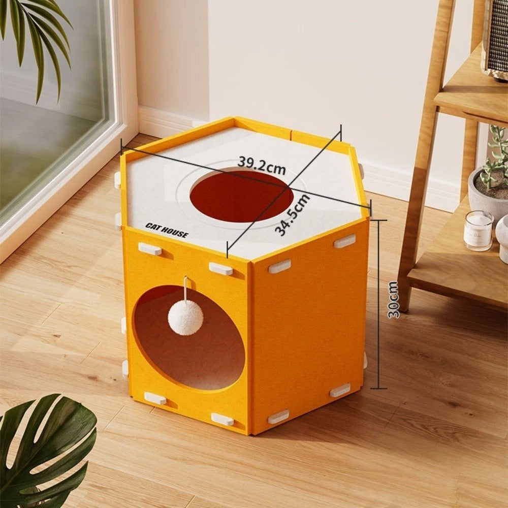 Hexagon Cat House