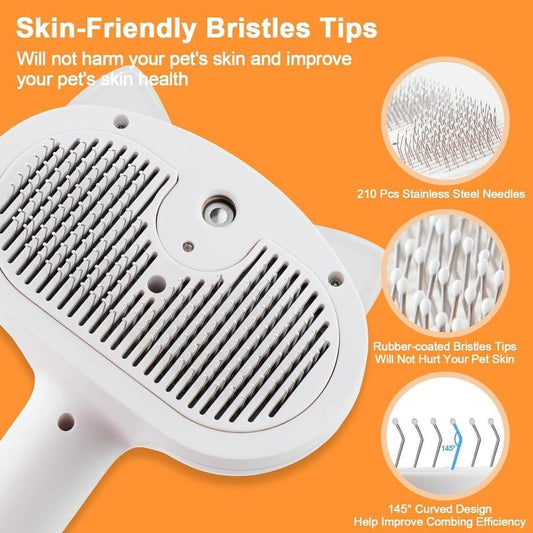Pet Antibacterial Spray Comb