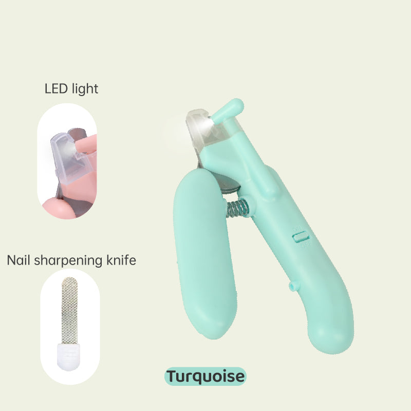 Pet Nail Clippers with LED