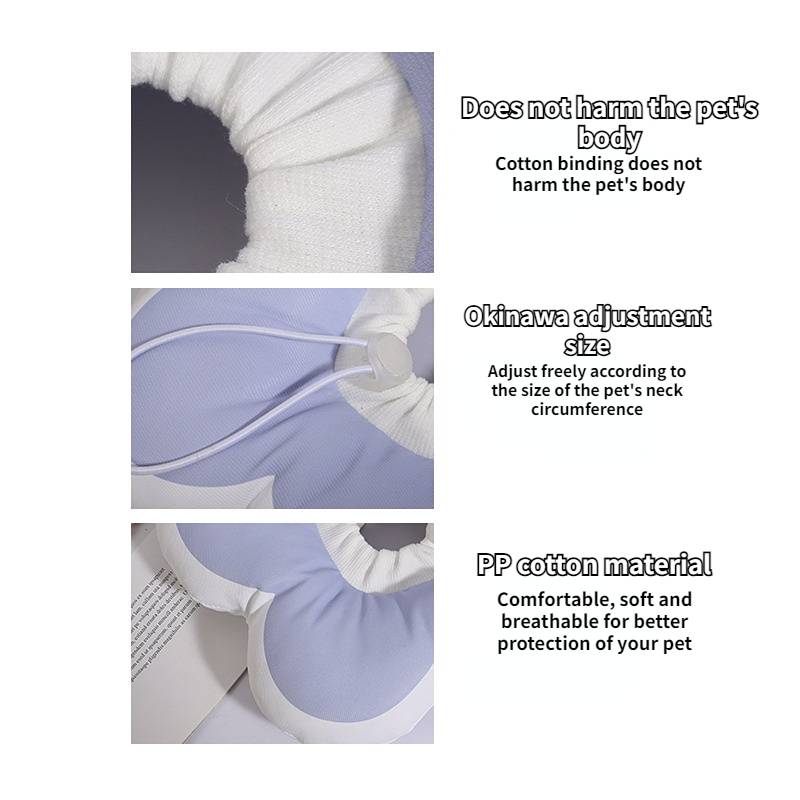 Flower Shape Recovery Pet Collar