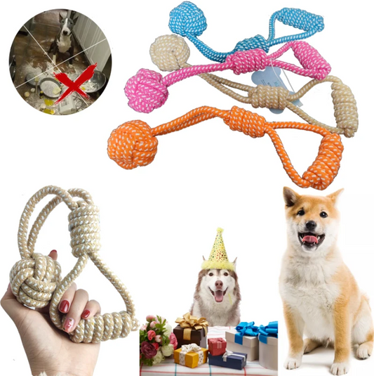 Braided Rope Knot Toy