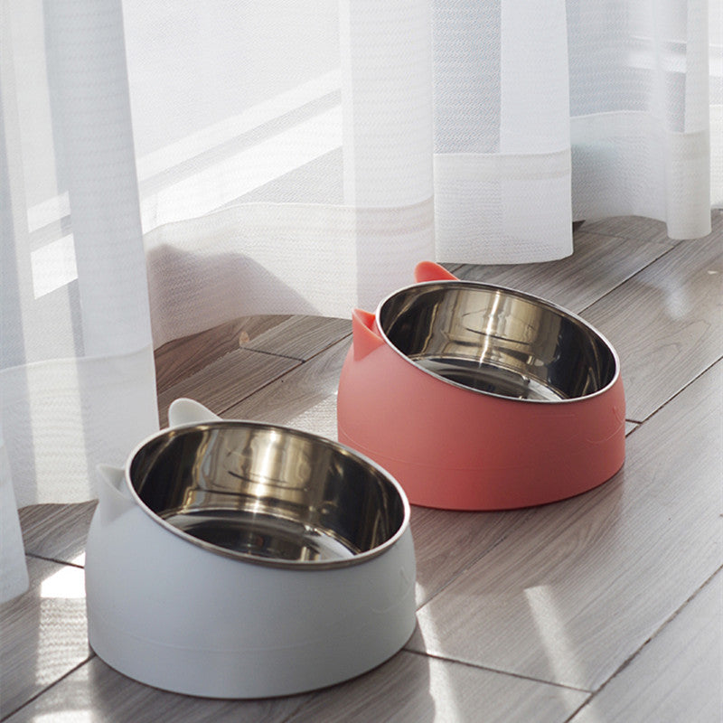 2 In 1 Stainless Steel Cat Bowl