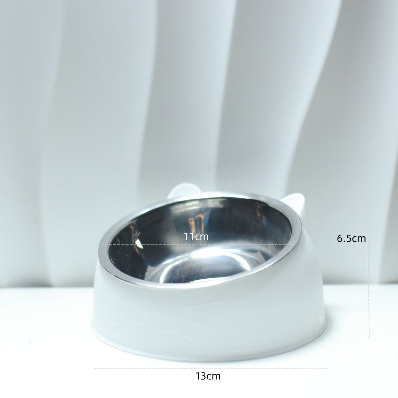 2 In 1 Stainless Steel Cat Bowl
