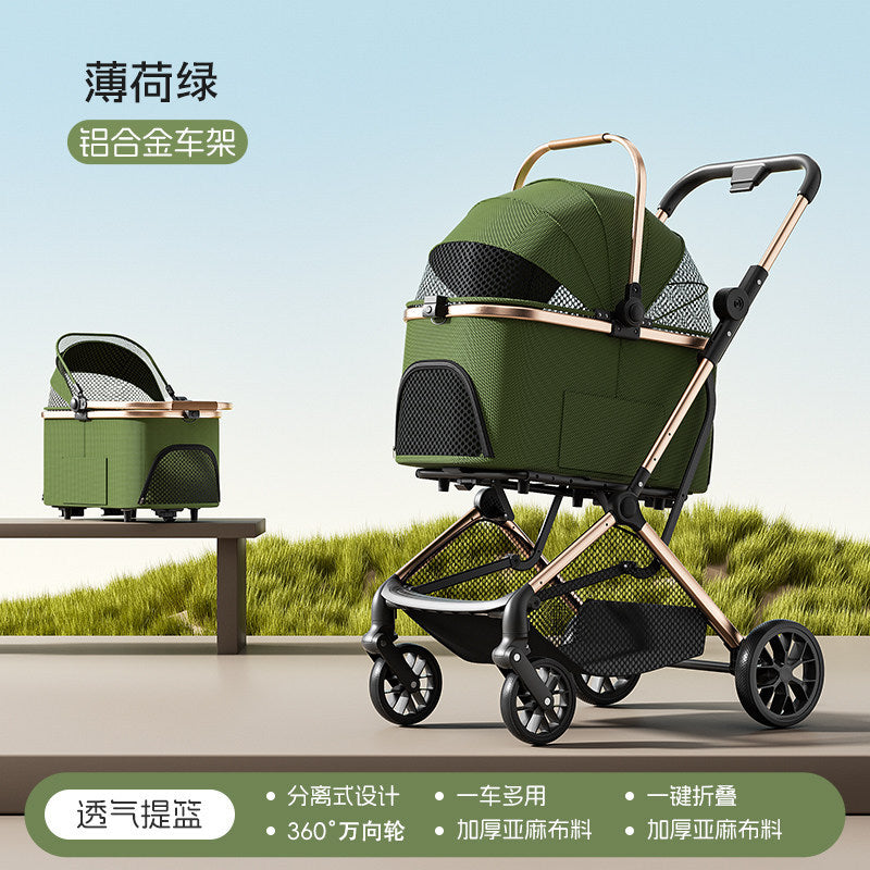 Folding Pet Stroller