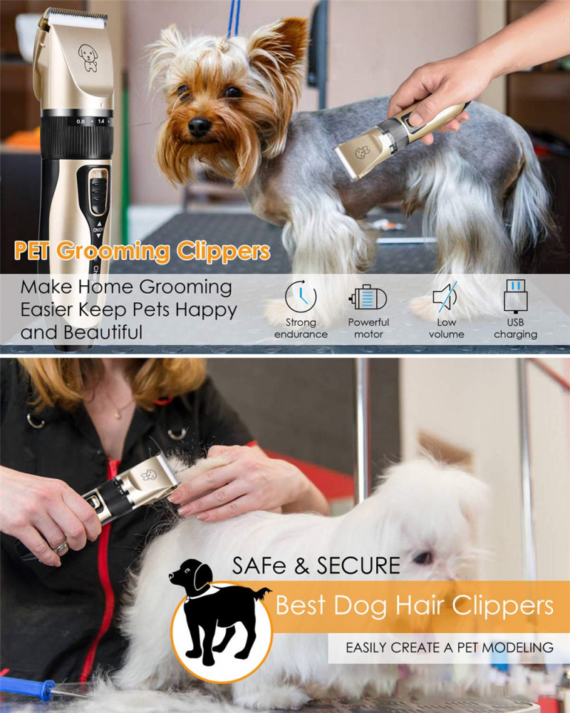 8-in-1 Pet Clipper Set