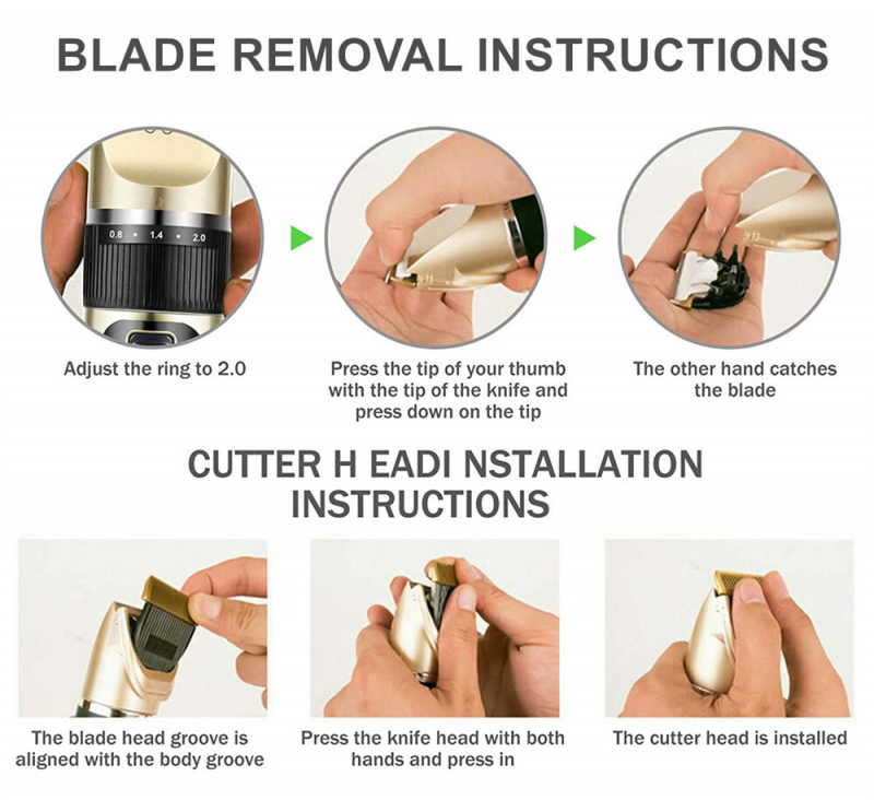 8-in-1 Pet Clipper Set