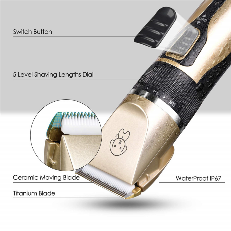 8-in-1 Pet Clipper Set