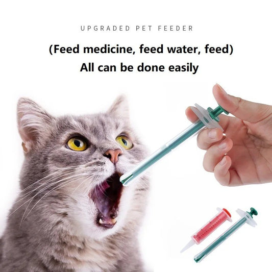 2pcs Pet Medicine Feeder Set