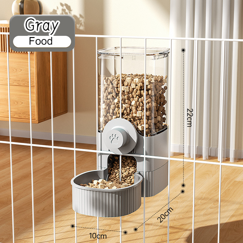 Pet Food Bowl Can Hang Stationary