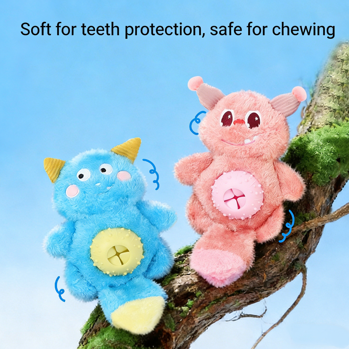 Treat-Hiding Squeaky Toy
