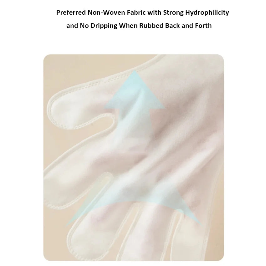 6Pcs/Pack Pet No-wash Gloves