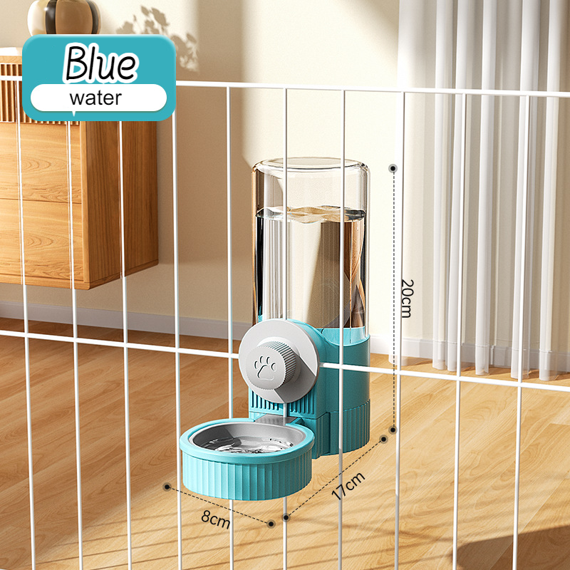 Pet Food Bowl Can Hang Stationary