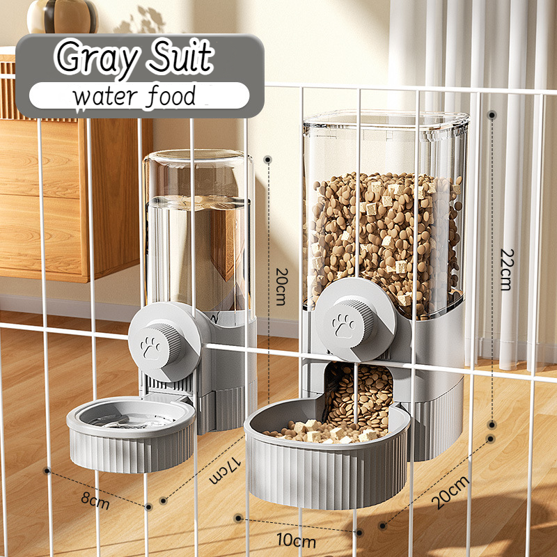 Pet Food Bowl Can Hang Stationary