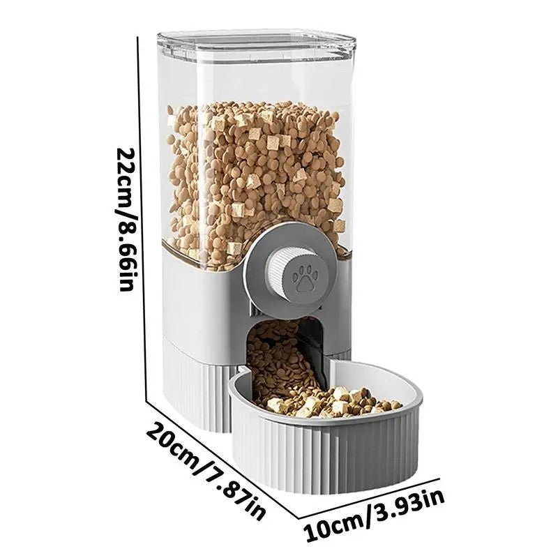 Pet Food Bowl Can Hang Stationary