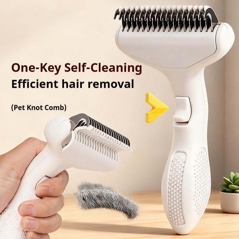 Pet Brush One Touch Hair Removal