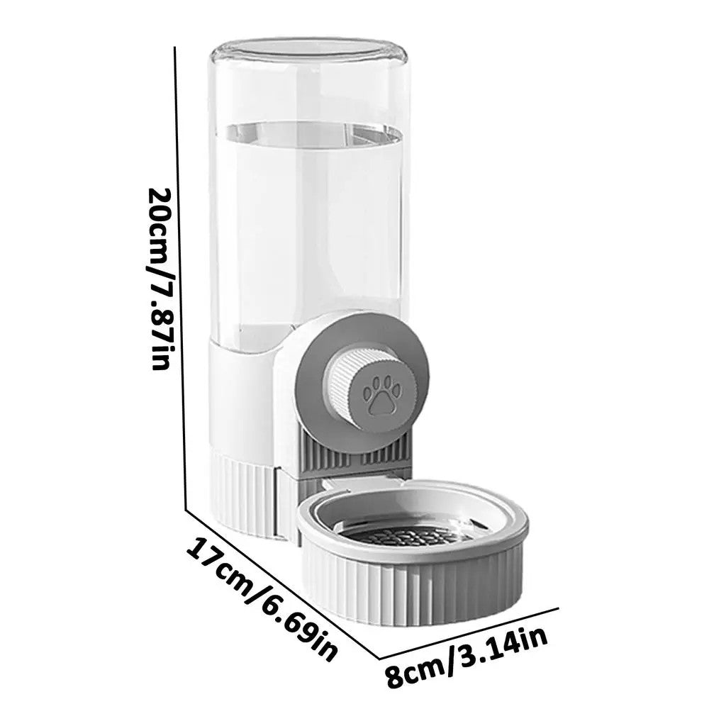 Pet Food Bowl Can Hang Stationary