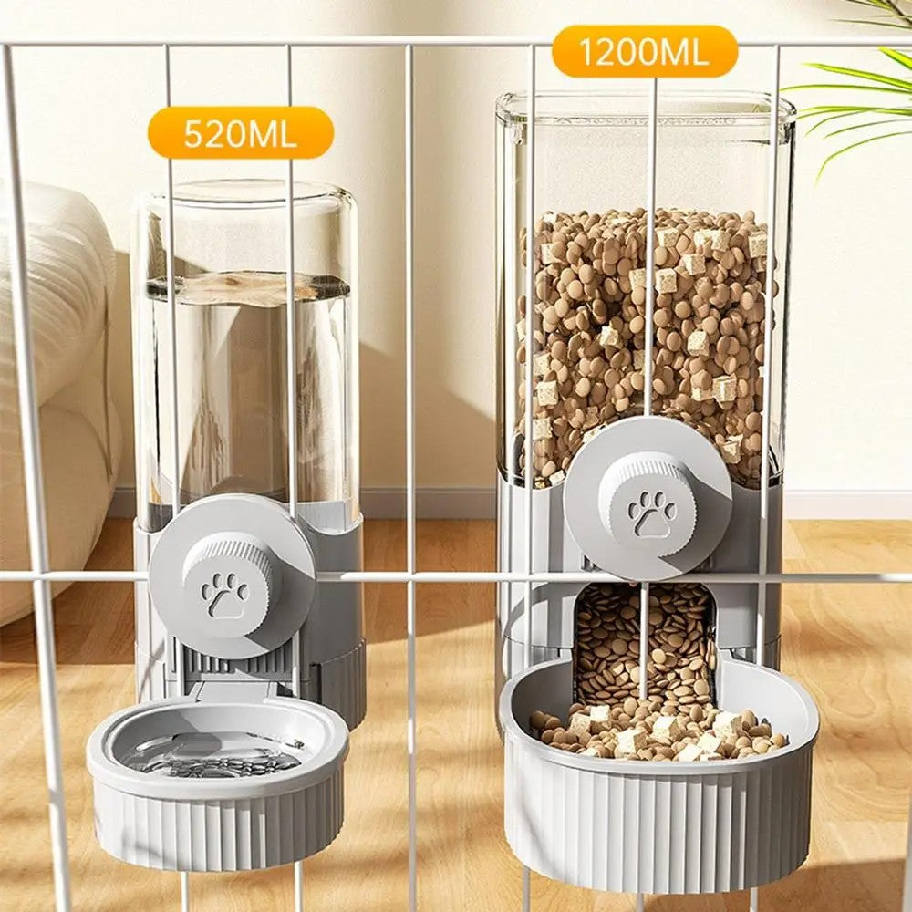 Pet Food Bowl Can Hang Stationary