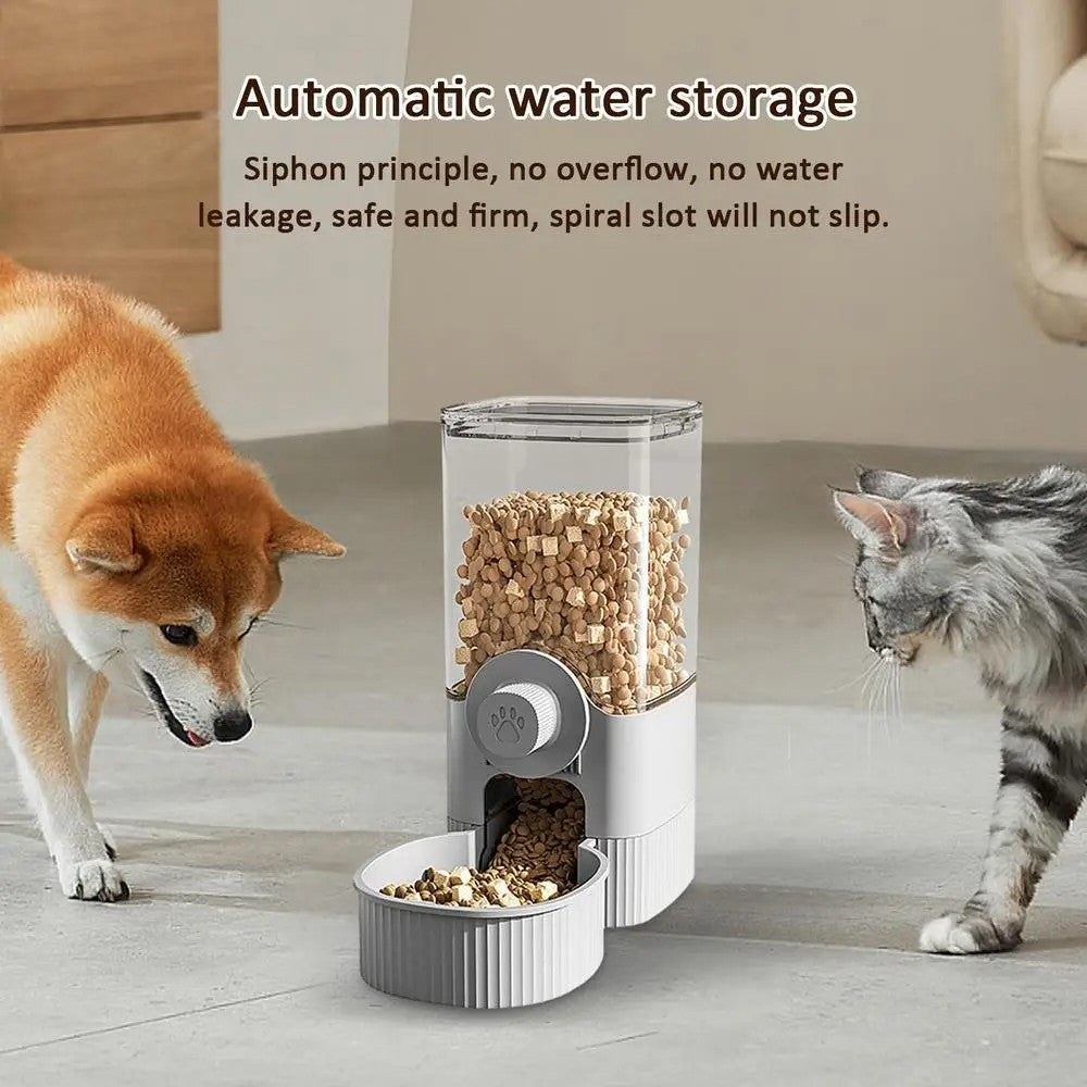 Pet Food Bowl Can Hang Stationary