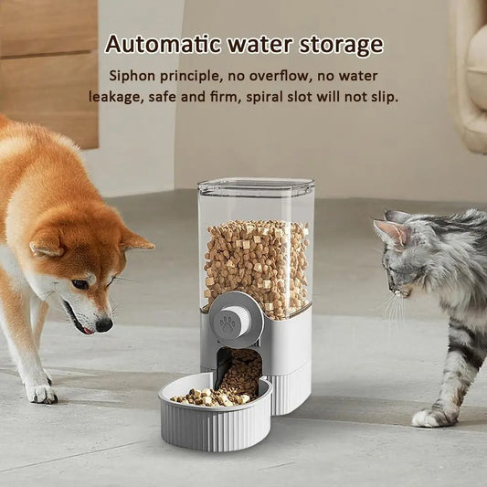 Pet Food Bowl Can Hang Stationary