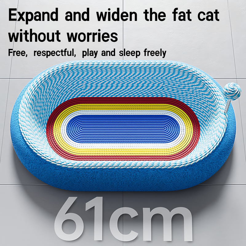 Starry Cat Scratcher Bed
