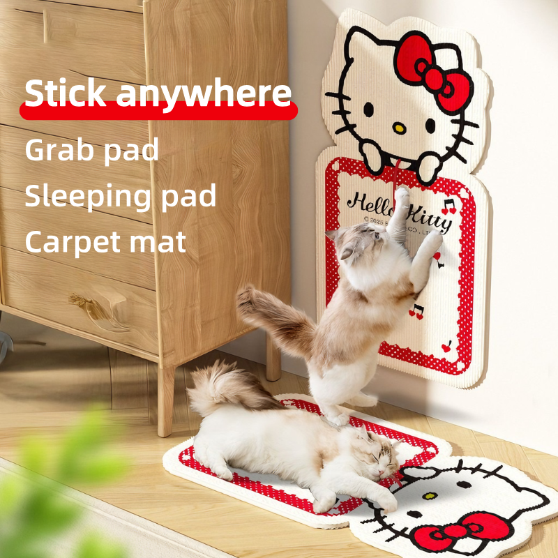 Wall-Mounted Cat Scratcher