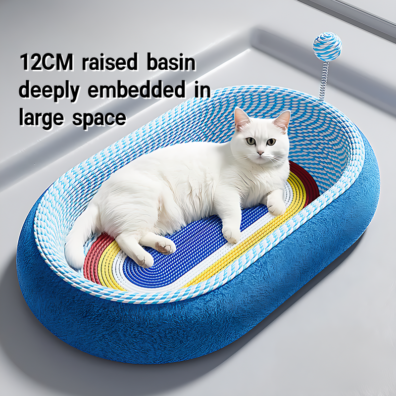 Starry Cat Scratcher Bed
