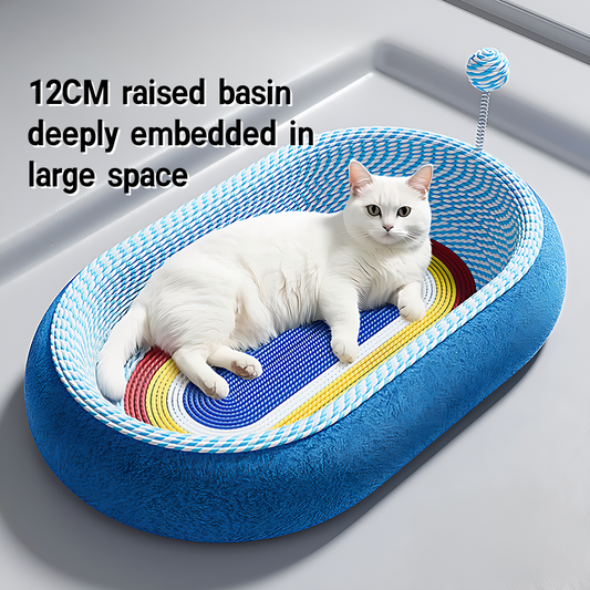 Starry Cat Scratcher Bed