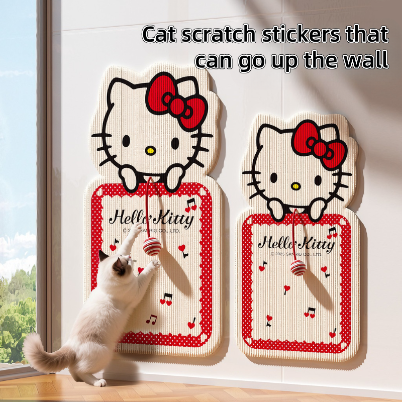 Wall-Mounted Cat Scratcher