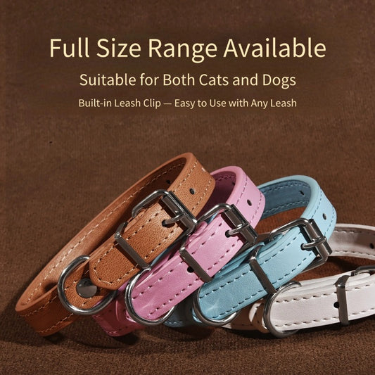 Pet PU Leather Collar