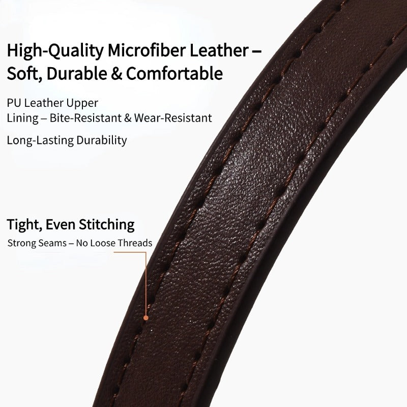 Pet PU Leather Collar