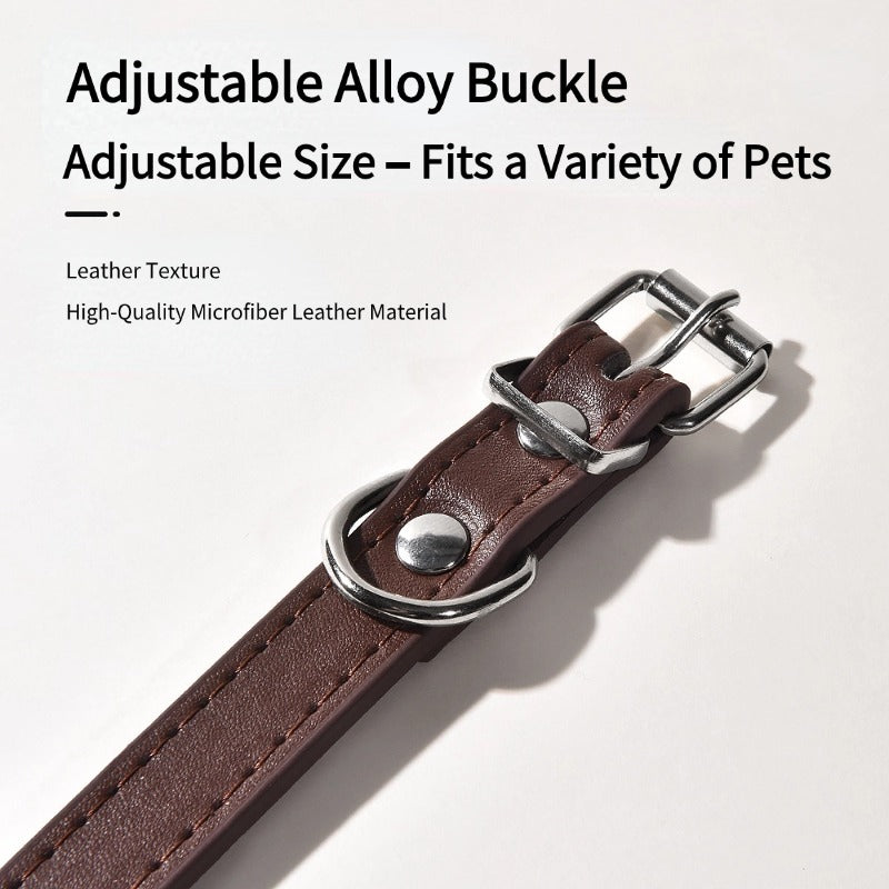 Pet PU Leather Collar