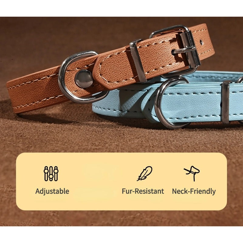 Pet PU Leather Collar