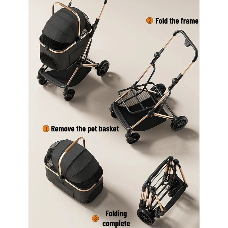 Folding Pet Stroller