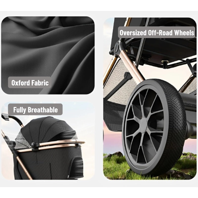 Folding Pet Stroller