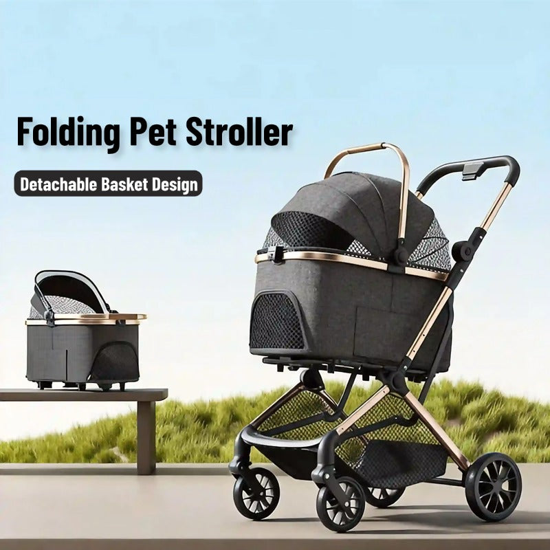 Folding Pet Stroller