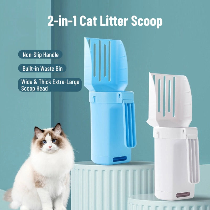 2-in-1 Cat Litter Scoop