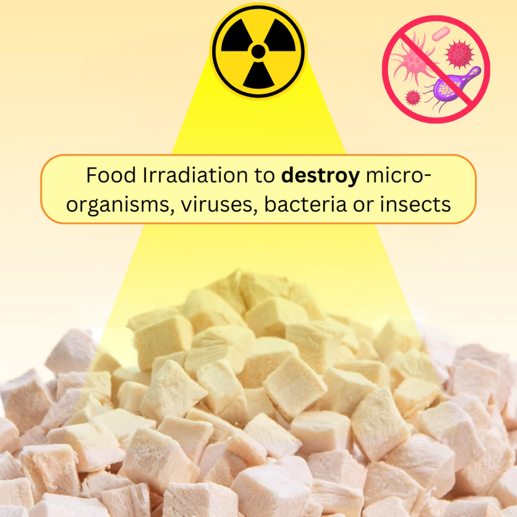 Freeze-Dried Chicken Cubes