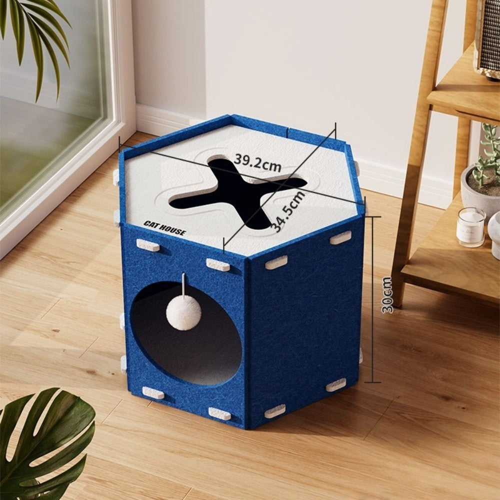Hexagon Cat House