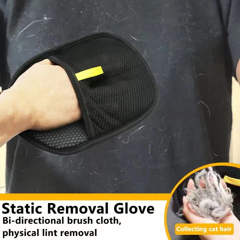 Pet Electrostatic Dehairing Glove Brush