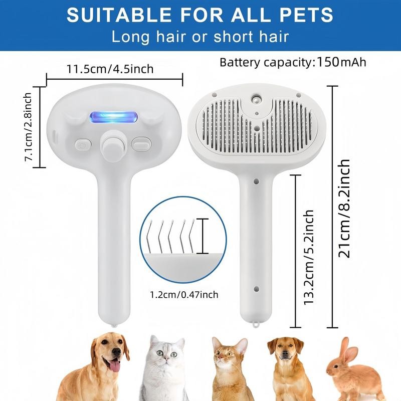 Pet Antibacterial Spray Comb