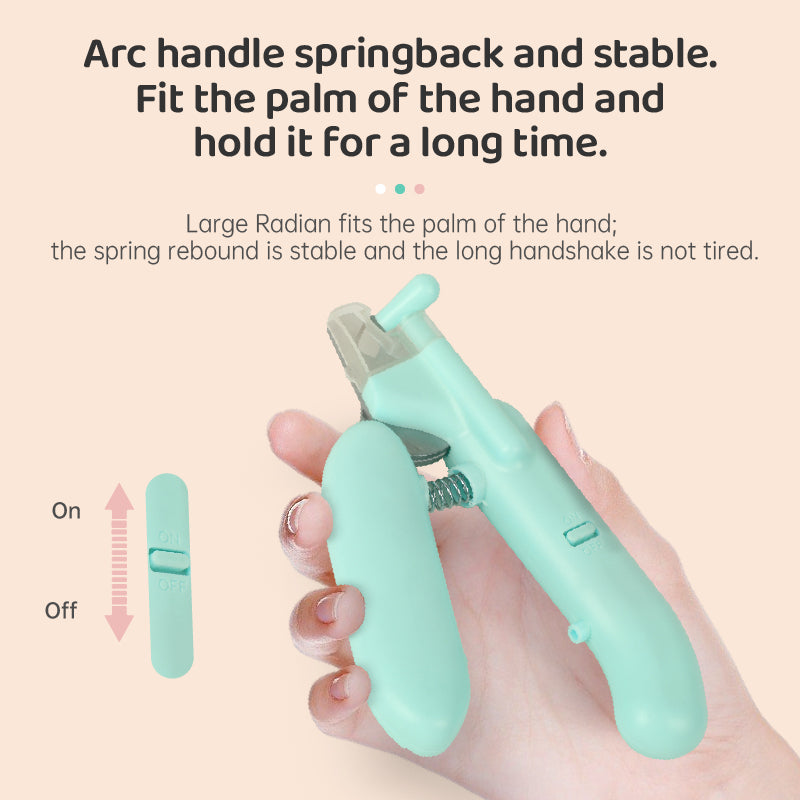 Pet Nail Clippers with LED
